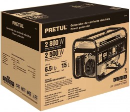 Generador Eléctrico-Gasolina 2500 W, PETRUL8